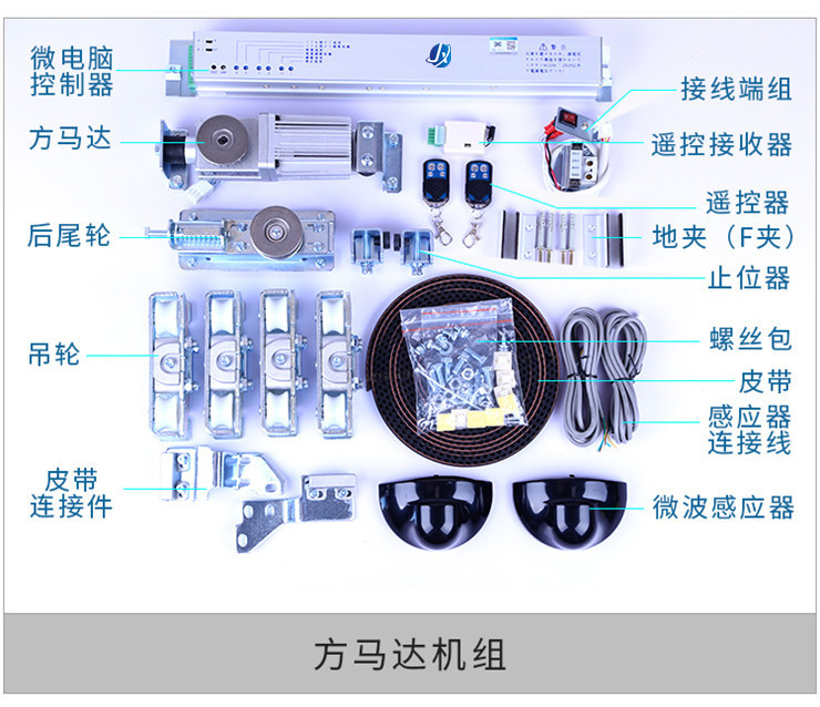 嘉鑫德国技术ES-150自动门电机 平移门 保修三年